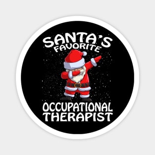 Santas Favorite Occupational Therapist Christmas Magnet